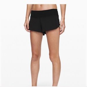 🚨🚨SOLD🚨🚨 Lululemon Black Speed Up Shorts!